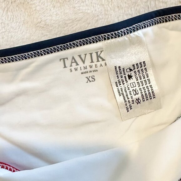 NWT Tavik Jayden Americana Color Blocked Moderate Coverage Bikini Bottom - XS - Picture 2 of 5